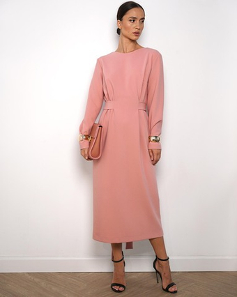 Платье "Идеально село" в нежном