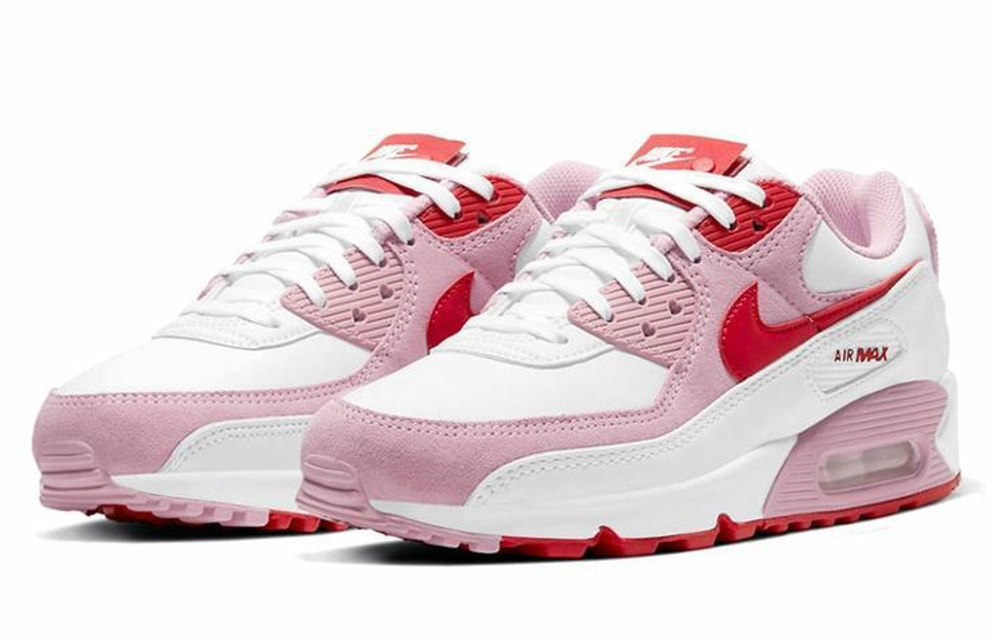Кроссовки Nike Air Max 90 Qs "Valentine'S Day" (Женская размерная сетка)