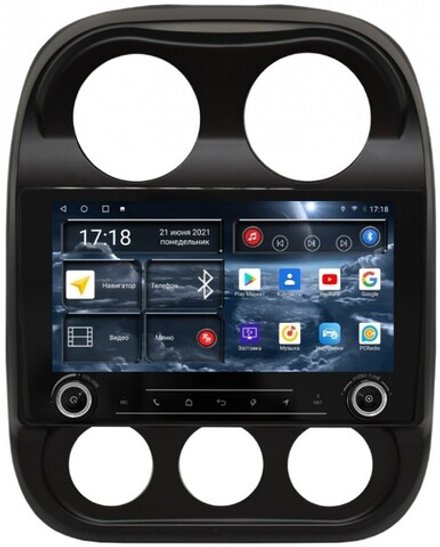 Магнитола для Jeep Compass 2011-2015 - Redpower K 316 Android 10, ТОП процессор, Hi-Fi звук, 6Гб+128Гб, CarPlay, SIM-слот