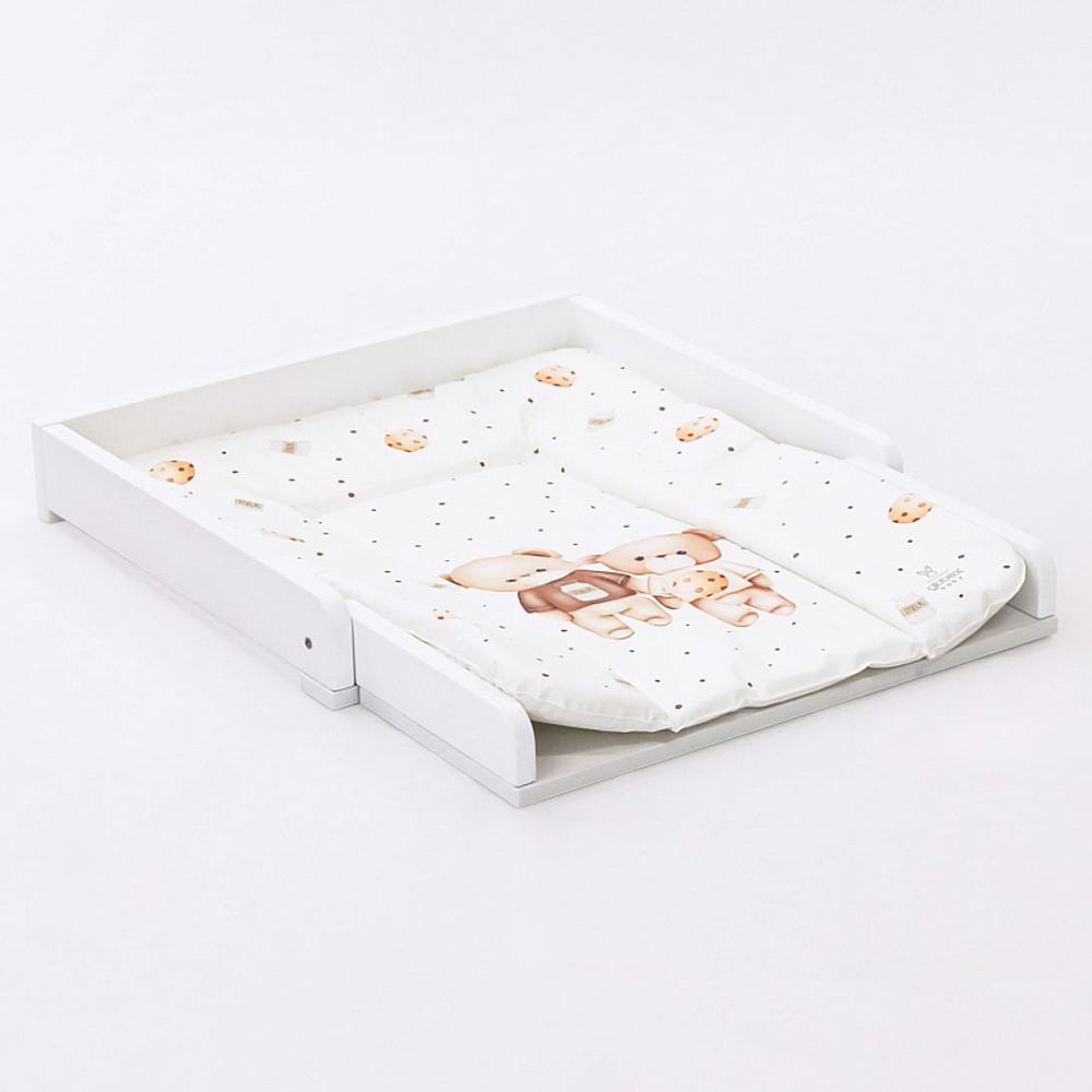 Комод Antemi Albero bello с пеленальным столиком НиК 71 + НиК 70 белый