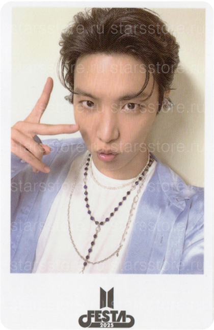 Полароид J-Hope BTS - FESTA 2025 (weverse shop)