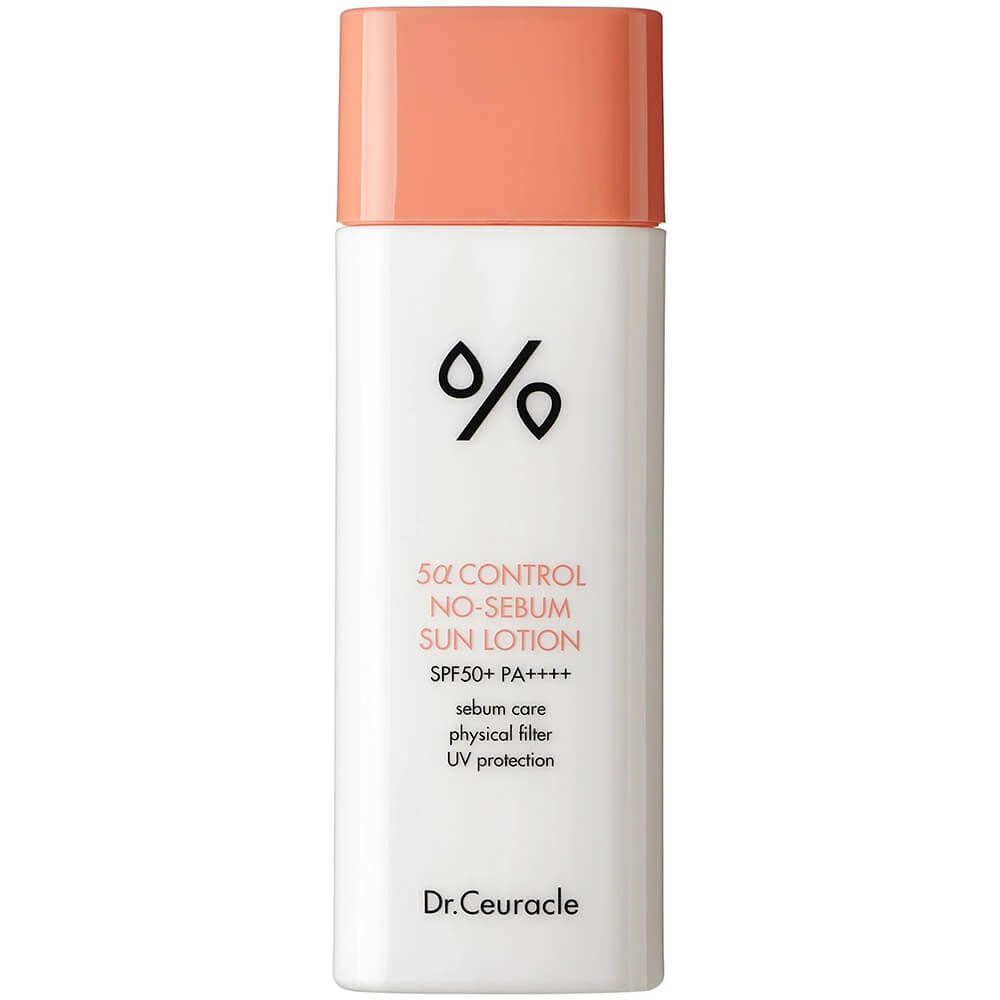 Крем солнцезащитный матирующий Dr.Ceuracle 5α Control No-Sebum Lotion SPF50+ PA++++, 50 мл