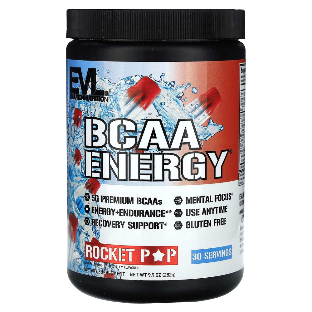 EVLution Nutrition, BCAA Energy®, со вкусом BCAA, 282 г (9,9 унции)