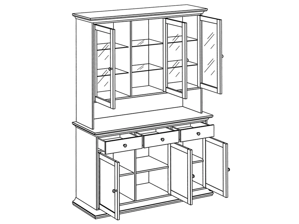 Буфет большой