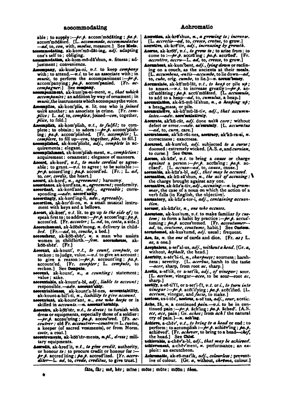 Etymological Dictionary of the English Language | W. Chambers