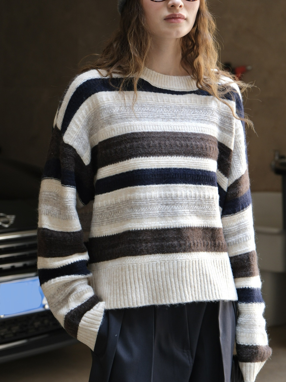 Полосатый свитер