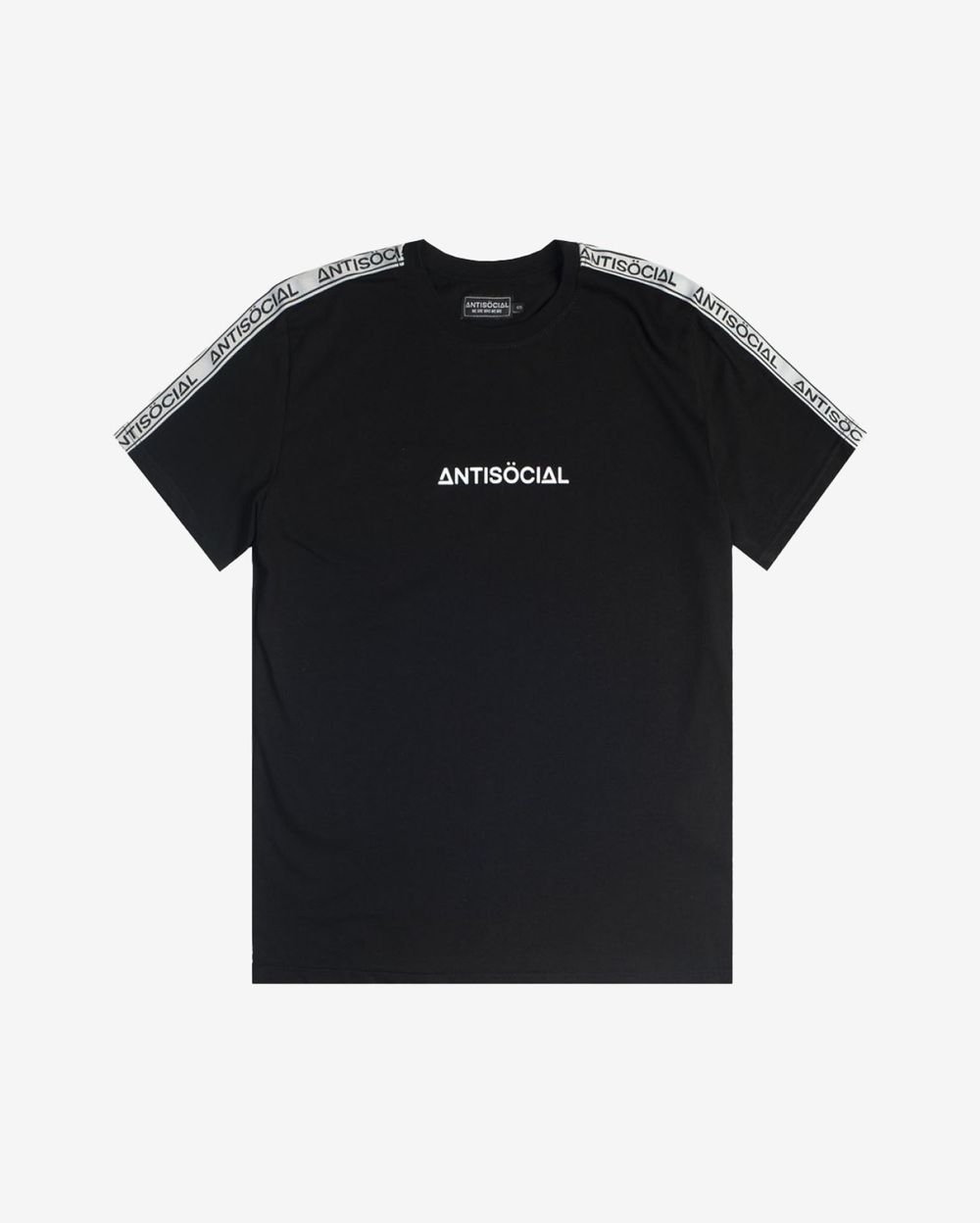 Футболка Antisocial Stripe Черная