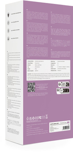 Сиреневый вибромассажёр Emma Neo 2 с функцией нагрева