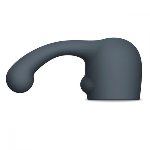 Серая утяжеленная насадка 9см для массажера Le Wand Curve LW-005