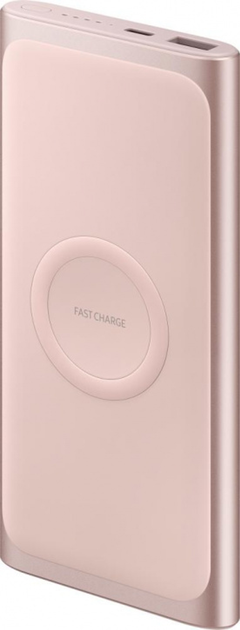Внешний аккумулятор Samsung EB-U1200CPRGRU 10А∙ч с беспр.зарядкой, розовое золото