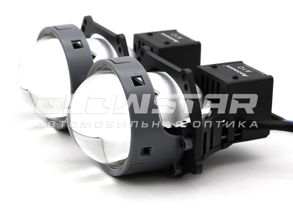 Билед модули Aozoom A10 Unicorn 3.0 дюйма, 2 чипа, 5500К, 12V, 58W/66W, крепление 3R (комплект, 2шт)