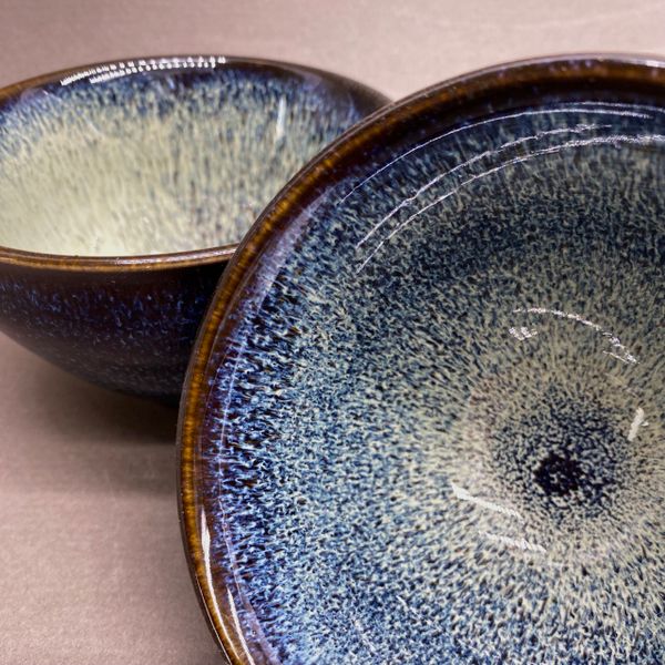 Чашка, керамика в стиле Цзинь Да Чжень, глазурь светлая, 125мл