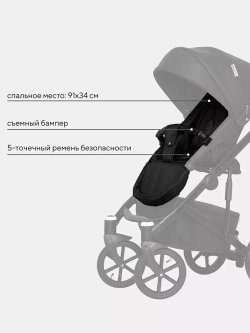 Коляска OZON (3 в 1) (RIKO BASIC)