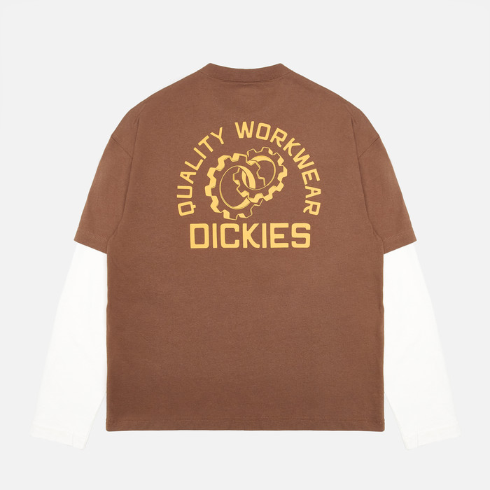 Лонгслив Dickies Payson 2-in-1 Let T-shirt артикул:DK0A88JF0TB1 - купить в магазине Дайс