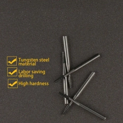 Инструмент для ремонта лобового стекла автомобиля, сверло из вольфрамовой стали