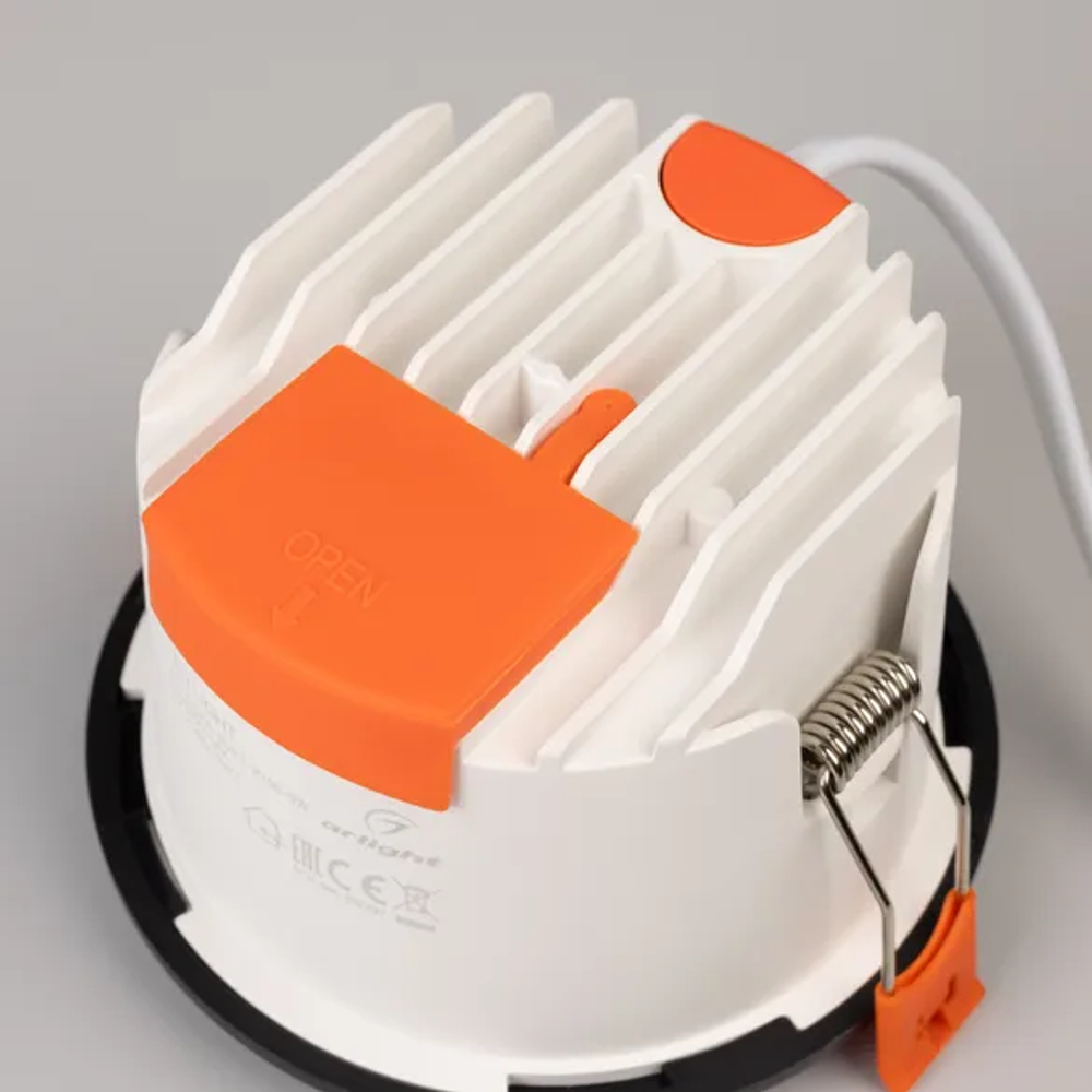 Светильник MS-ALORA-BUILT-R106-9W Day4000-MIX (BK, 60 deg, TRIAC) (Arlight, IP54 Пластик, 3 года) 048084