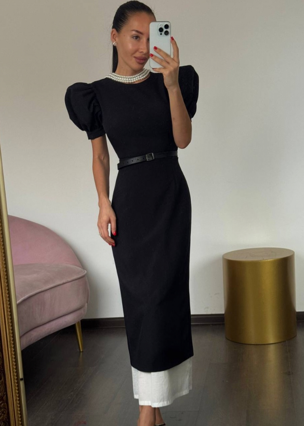 Платье Леди, Черный