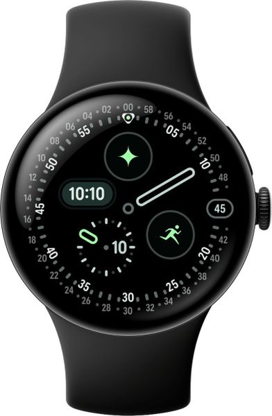 Умные часы Google Pixel Watch 4 41mm Wi-Fi + LTE (Matte Black/Obsidian)