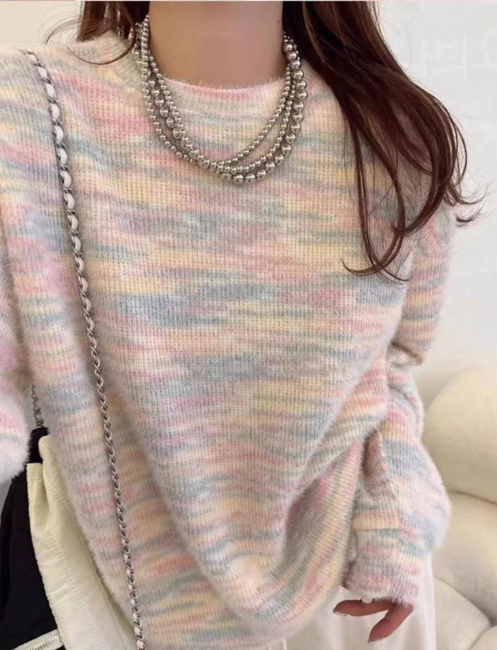 ВЯЗАНОЕ ПОЛОТНО дыня