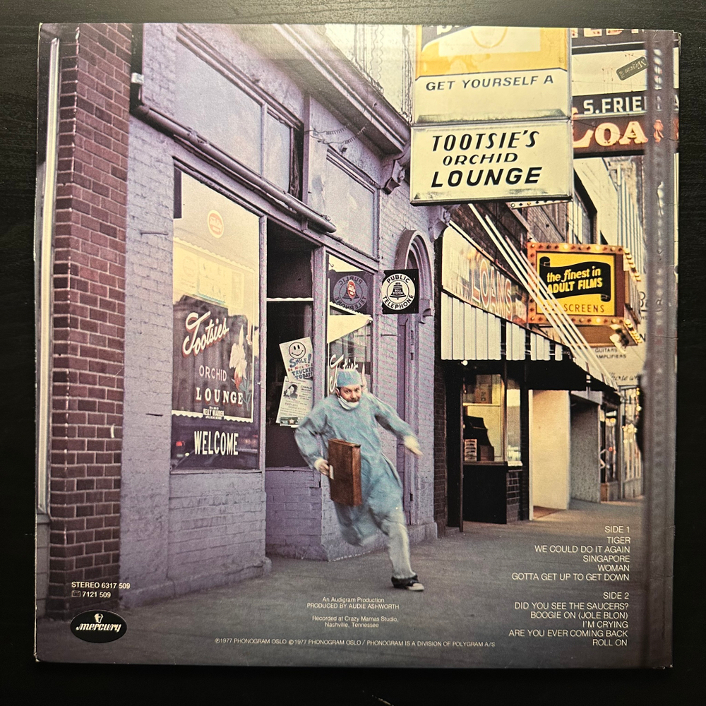 Jonas Fjeld Band - The Tennessee Tapes (Норвегия 1977г.)