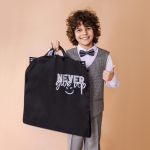 Детский чехол с карманами 110х50, влагостойкий. Never give up