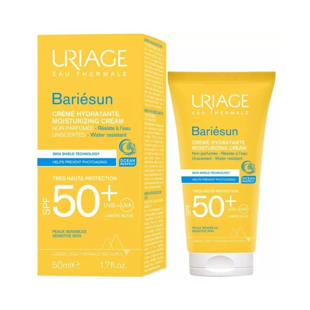 Uriage Bariesun Crème Hydratante Увлажняющий крем без ароматизаторов SPF 50+, 50 мл