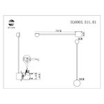 SL6003.511.01 Светильник настенный ST-Luce Белый/Белый LED 1*4W 4000K