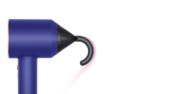 Фен Dyson Supersonic HD07, голубой/розовое золото + с подарочным чехлом EU