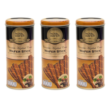Вафельные трубочки Royal Wafer шоколадно-ореховые 125 г 3 шт