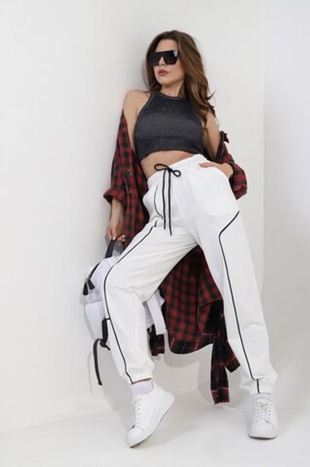 Брюки Сияние стиля-1 Виотекс МОЛОЧНЫЙ