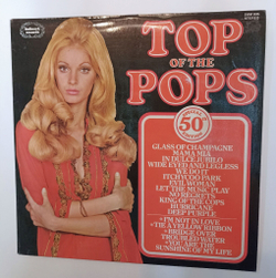 Винтажная виниловая пластинка LP Сборник Top Of The Pops Vol. 50 Special 50th Edition (UK 1976)