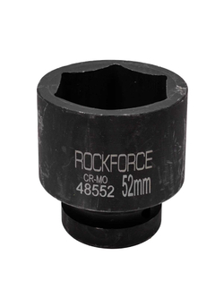 Головка ударная 1'', 52мм (6гр.) RockForce RF-48552