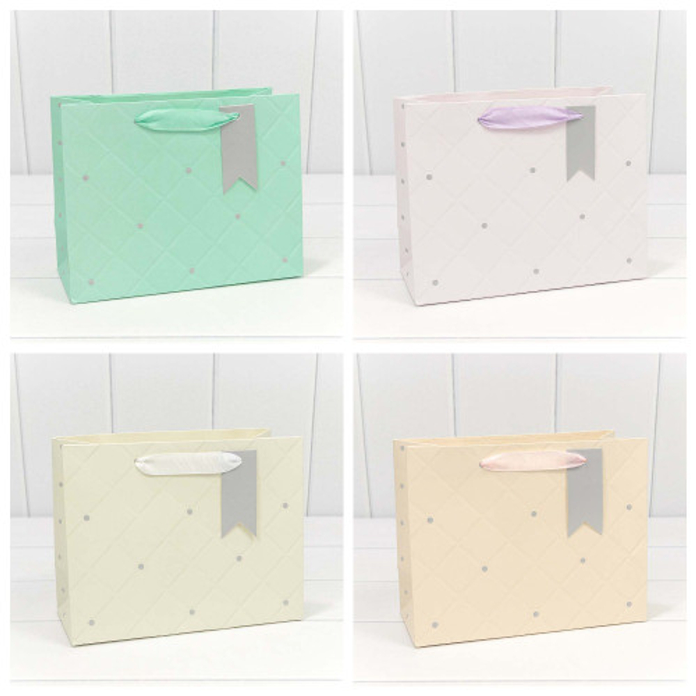 Пакет подарочный 23х18х10см Премиум "Эксклюзив" (Микс)