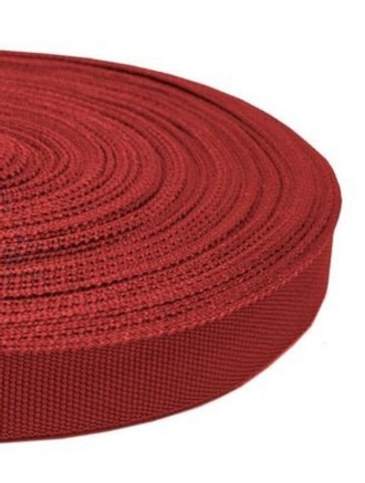 Лента окантовочная (стропа) 7,5 гр/м, ш. 22 мм, красный