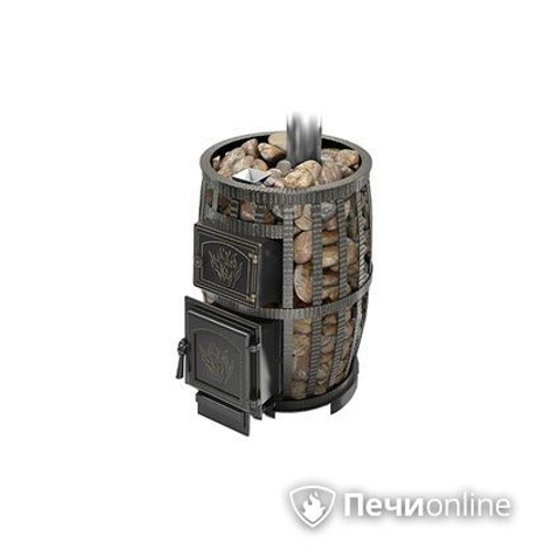 Дровяная печь-каменка Везувий Легенда Русский пар Ковка 24 (271) б/в