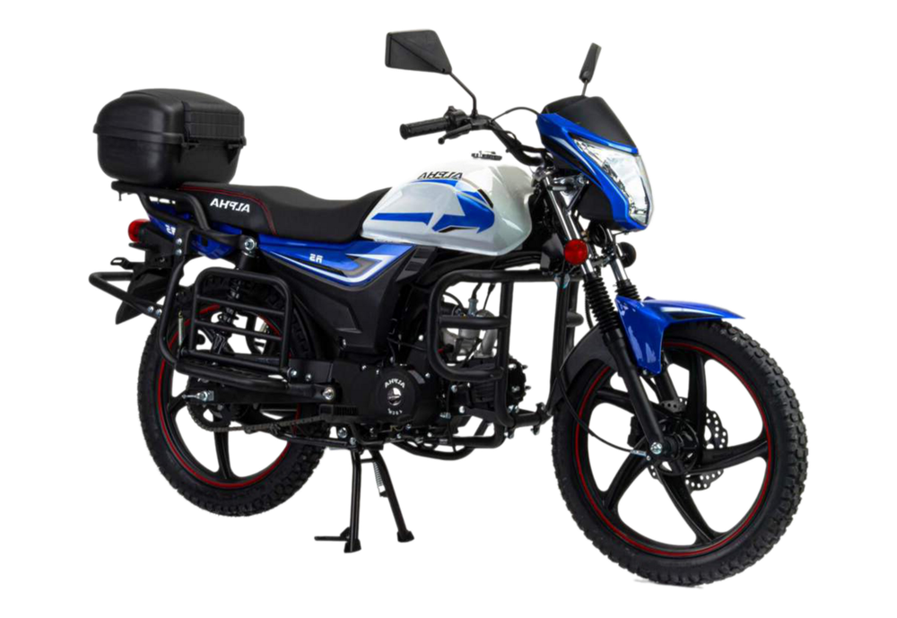 Мопед Motoland Альфа RS LUX 11 (LM48-B) синий (А)