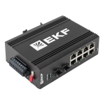 Коммутатор промышленный управляемый EKF TSX-ML2-2GX/SFP-8GT