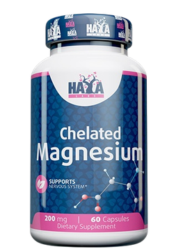 HaYa Labs Хелатный Магний (Chelated Magnesium) 200mg 60caps