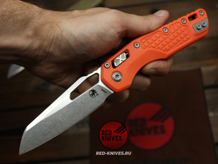 Нож MICROTECH MSI RAM-LOK - рук. оранж нейлон RK-505