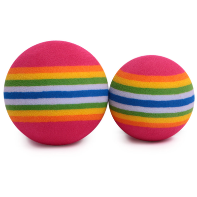 Игрушка для кошек lionpets "радуга-мячик" lmg-0508-14  (маленький)