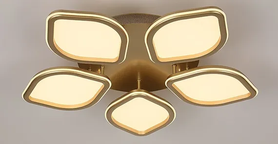 9331/5M CHAMPAGNE GOLD  (1) Люстра (RL)