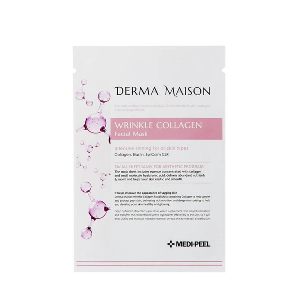 Тканевая маска с коллагеном MEDI-PEEL Derma Maison Wrinkle Collagen Facial Mask