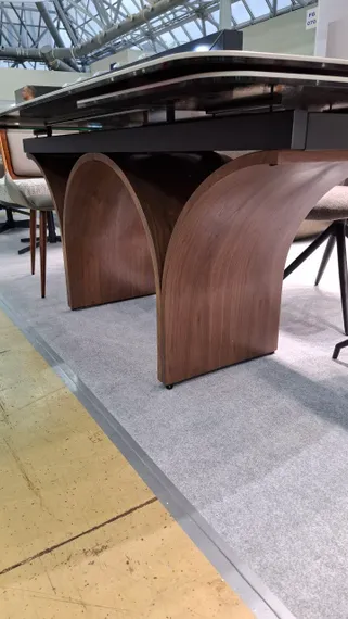 Раздвижной стол Torsion, 180-260х90 см, керамика