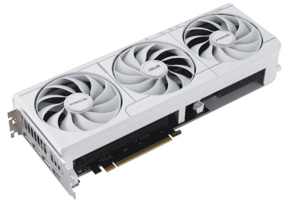 Видеокарта ASUS GeForce RTX 5070 PRIME OC WHITE (PRIME-RTX5070-O12G-WHITE)