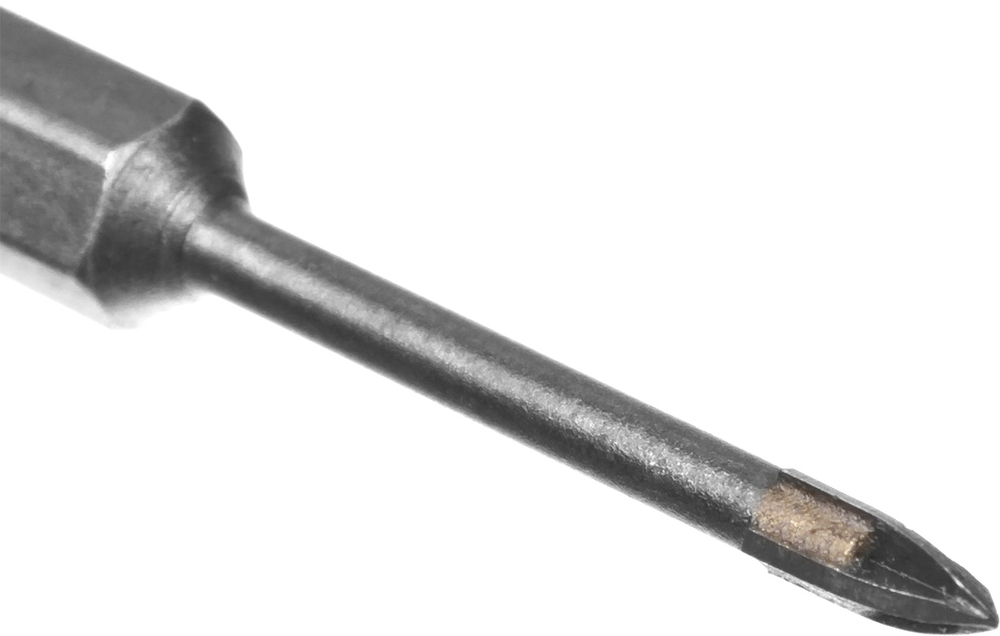 STAYER 3 мм, 4х кромка, HEX 1/4, Сверло по стеклу и кафелю (2985-03)