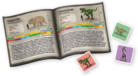Настольная игра Мемори. Динозавры