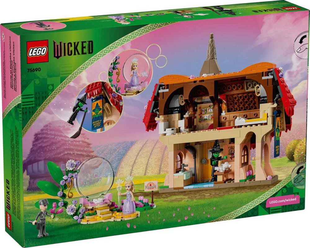 Конструктор LEGO Wicked 75690 Glinda & Elphaba Visit Munchkinland