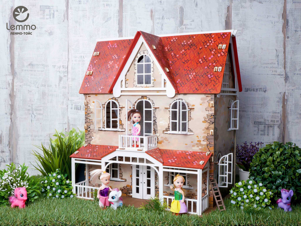 Домик для кукол деревянный Lemmo "Венеция"