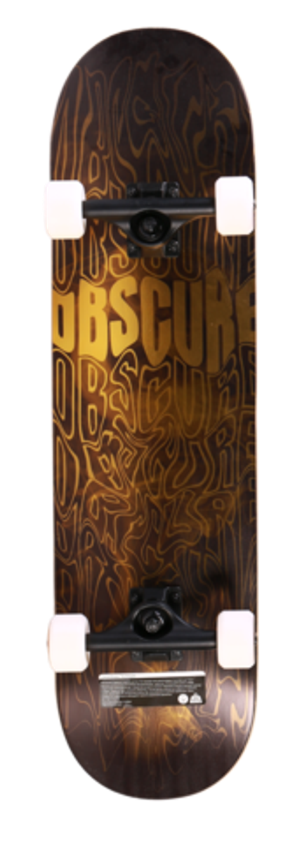Скейтборд Tech Team Obscure Gold 8,25"