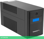 Источник бесперебойного питания Ippon Back Basic 1200 Euro черный (1687965)
